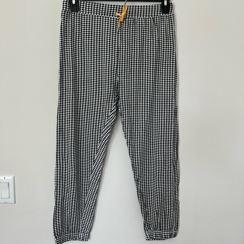 NWOT Emily and Jane Plaid joggers
